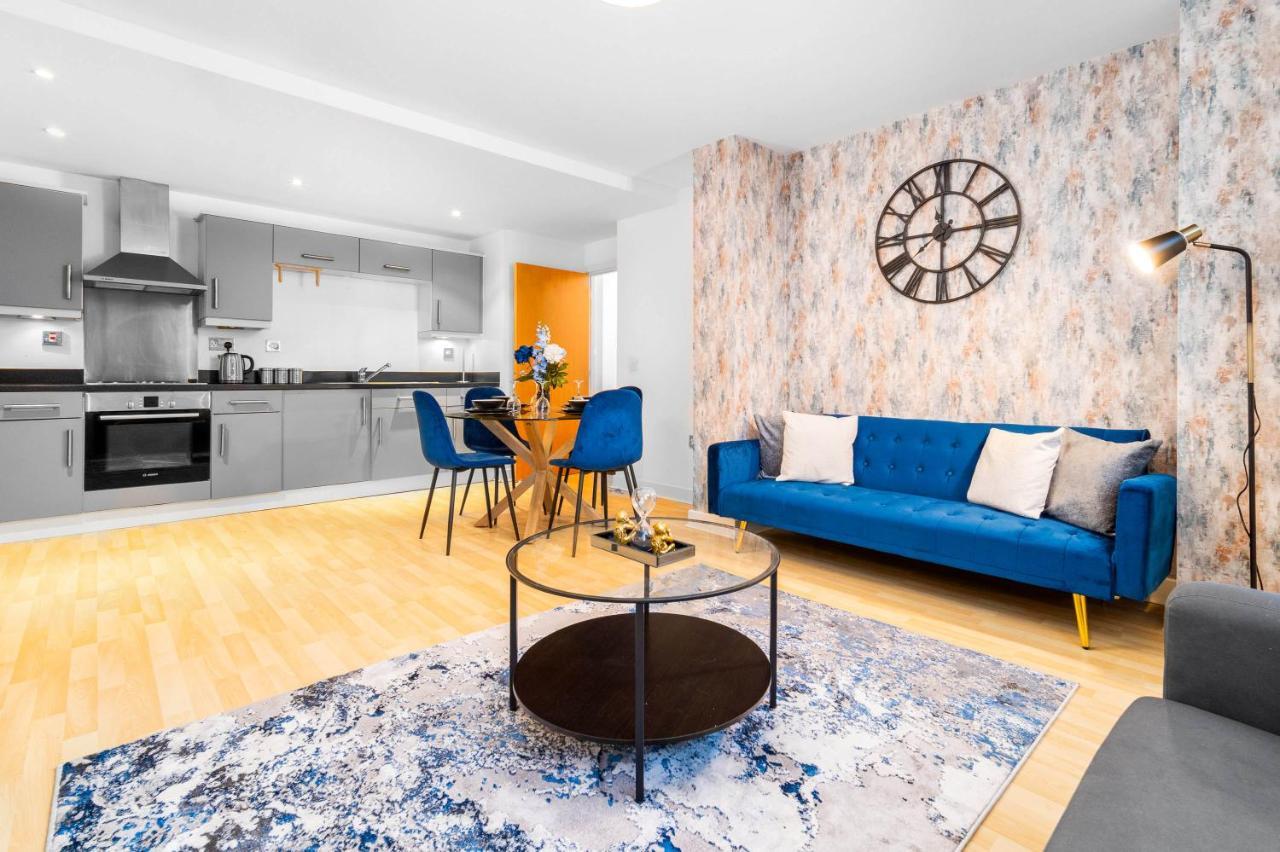 Beautiful Birmingham Central Spacious Apartment-Free Parking, Wifi, Contractors, Hs2, Bullring, Birmingham City Fc ภายนอก รูปภาพ