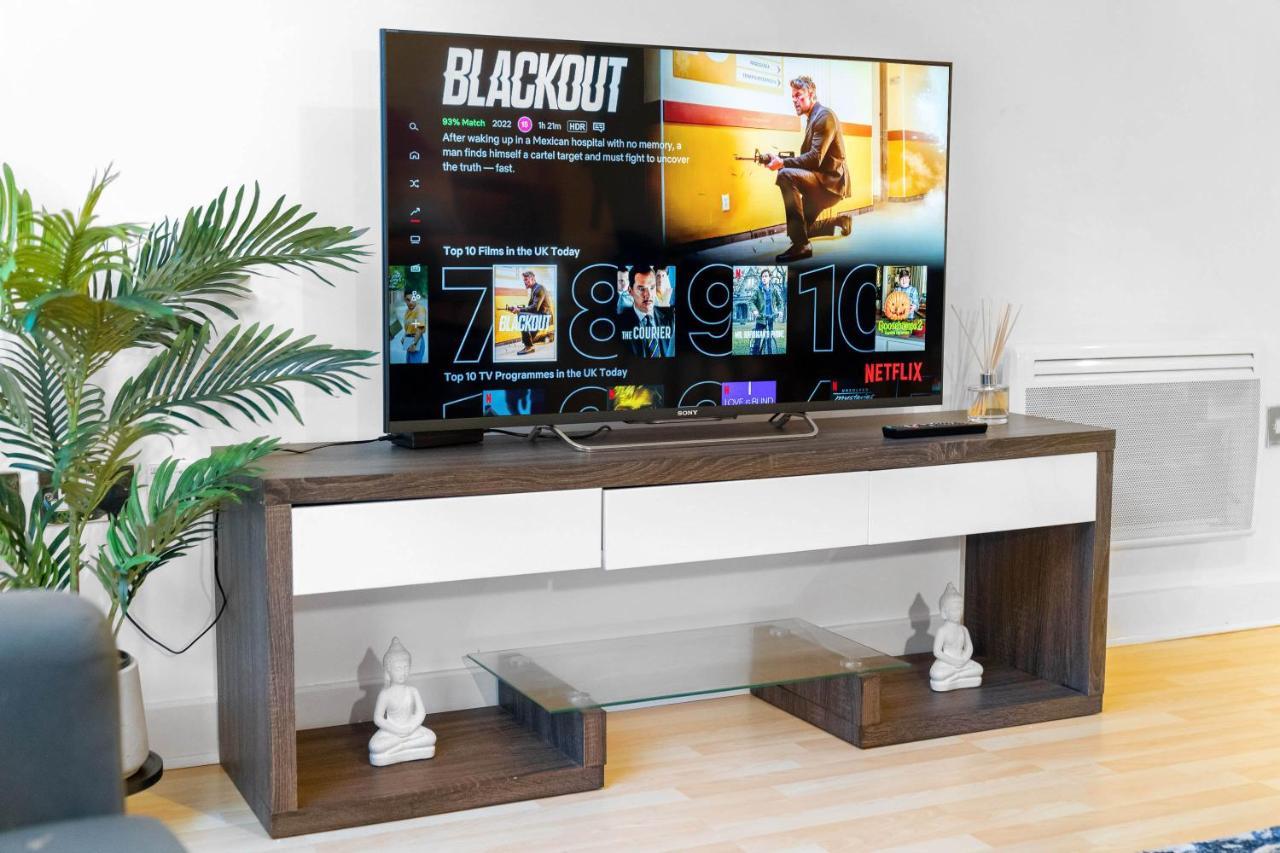 Beautiful Birmingham Central Spacious Apartment-Free Parking, Wifi, Contractors, Hs2, Bullring, Birmingham City Fc ภายนอก รูปภาพ
